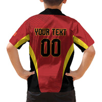 Custom Belgium 2026 World Football Kid Hawaiian Shirt De Rode Duivels Go Champions