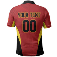 Custom Belgium 2026 World Football Polo Shirt De Rode Duivels Go Champions