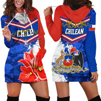 Chile Hoodie Dress Chilean Bellflower Special Version - Wonder Print Shop