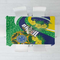 Brazil Sete de Setembro Tablecloth Flor De Ip Amarel Leopard Pattern - Wonder Print Shop