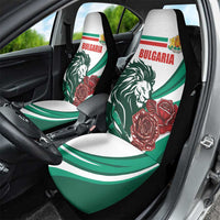 Bulgaria Car Seat Cover Coat of Arms Lion with Roses - Wonder Print Shop