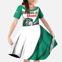 Bulgaria Family Matching Off Shoulder Maxi Dress and Hawaiian Shirt Coat of Arms Lion with Roses - Wonder Print Shop