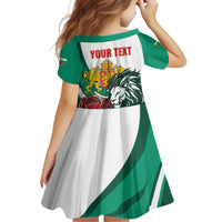 Bulgaria Family Matching Off Shoulder Maxi Dress and Hawaiian Shirt Coat of Arms Lion with Roses - Wonder Print Shop