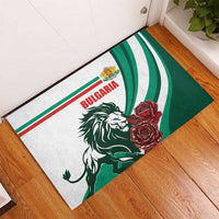 Bulgaria Rubber Doormat Coat of Arms Lion with Roses - Wonder Print Shop