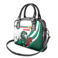 Bulgaria Shoulder Handbag Coat of Arms Lion with Roses