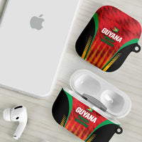 Amazon Warriors Guyana Cricket AirPods Case Ready For Glory Red Version - Wonder Print Shop