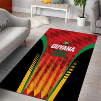 Custom Amazon Warriors Guyana Cricket Area Rug Ready For Glory Red Version - Wonder Print Shop