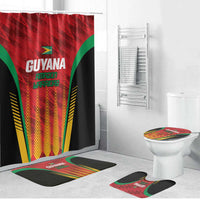 Amazon Warriors Guyana Cricket Bathroom Set Ready For Glory Red Version - Wonder Print Shop