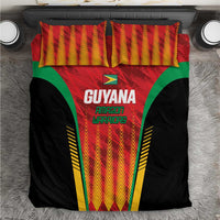 Custom Amazon Warriors Guyana Cricket Bedding Set Ready For Glory Red Version - Wonder Print Shop
