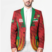 Custom Amazon Warriors Guyana Cricket Blazer Ready For Glory Red Version - Wonder Print Shop