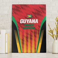 Custom Amazon Warriors Guyana Cricket Canvas Wall Art Ready For Glory Red Version - Wonder Print Shop