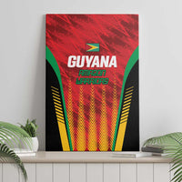 Custom Amazon Warriors Guyana Cricket Canvas Wall Art Ready For Glory Red Version - Wonder Print Shop