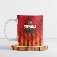 Custom Amazon Warriors Guyana Cricket Ceramic Mug Ready For Glory Red Version - Wonder Print Shop