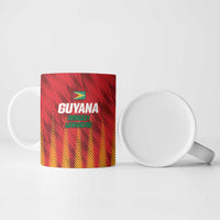 Custom Amazon Warriors Guyana Cricket Ceramic Mug Ready For Glory Red Version - Wonder Print Shop
