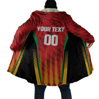Custom Amazon Warriors Guyana Cricket Cloak Ready For Glory Red Version - Wonder Print Shop
