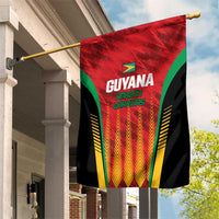 Custom Amazon Warriors Guyana Cricket Garden Flag Ready For Glory Red Version - Wonder Print Shop