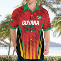 Custom Amazon Warriors Guyana Cricket Hawaiian Shirt Ready For Glory Red Version - Wonder Print Shop