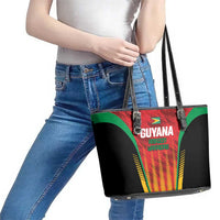 Custom Amazon Warriors Guyana Cricket Leather Tote Bag Ready For Glory Red Version - Wonder Print Shop