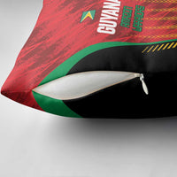 Amazon Warriors Guyana Cricket Pillow Cover Ready For Glory Red Version - Wonder Print Shop