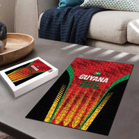 Amazon Warriors Guyana Cricket Puzzle Ready For Glory Red Version - Wonder Print Shop