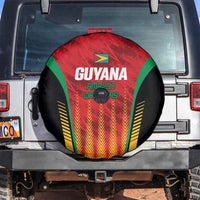 Custom Amazon Warriors Guyana Cricket Spare Tire Cover Ready For Glory Red Version - Wonder Print Shop