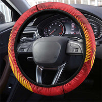 Amazon Warriors Guyana Cricket Steering Wheel Cover Ready For Glory Red Version - Wonder Print Shop