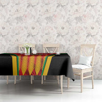 Custom Amazon Warriors Guyana Cricket Tablecloth Ready For Glory Red Version - Wonder Print Shop