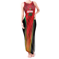 Custom Amazon Warriors Guyana Cricket Tank Maxi Dress Ready For Glory Red Version - Wonder Print Shop
