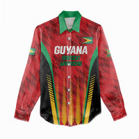 Custom Amazon Warriors Guyana Cricket Women Casual Shirt Ready For Glory Red Version - Wonder Print Shop