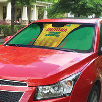 Amazon Warriors Guyana Cricket Auto Sun Shade Ready For Glory Yellow Version - Wonder Print Shop