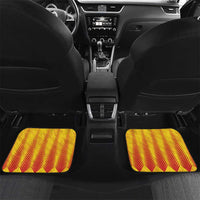 Custom Amazon Warriors Guyana Cricket Car Mats Ready For Glory Yellow Version - Wonder Print Shop