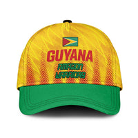Amazon Warriors Guyana Cricket Classic Cap Ready For Glory Yellow Version - Wonder Print Shop