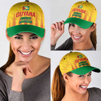 Amazon Warriors Guyana Cricket Classic Cap Ready For Glory Yellow Version - Wonder Print Shop