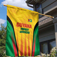 Custom Amazon Warriors Guyana Cricket Garden Flag Ready For Glory Yellow Version - Wonder Print Shop