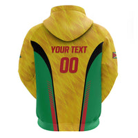 Custom Amazon Warriors Guyana Cricket Hoodie Ready For Glory Yellow Version - Wonder Print Shop