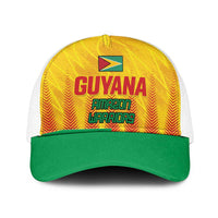 Amazon Warriors Guyana Cricket Mesh Trucker Cap Ready For Glory Yellow Version - Wonder Print Shop