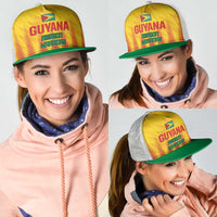 Amazon Warriors Guyana Cricket Mesh Trucker Cap Ready For Glory Yellow Version - Wonder Print Shop