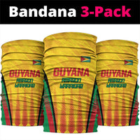 Amazon Warriors Guyana Cricket Neck Gaiter Ready For Glory Yellow Version - Wonder Print Shop