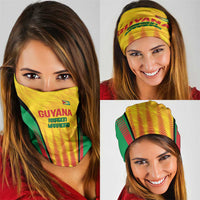 Amazon Warriors Guyana Cricket Neck Gaiter Ready For Glory Yellow Version - Wonder Print Shop