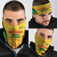 Amazon Warriors Guyana Cricket Neck Gaiter Ready For Glory Yellow Version - Wonder Print Shop