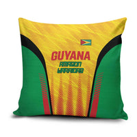 Amazon Warriors Guyana Cricket Pillow Cover Ready For Glory Yellow Version - Wonder Print Shop