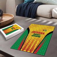 Amazon Warriors Guyana Cricket Puzzle Ready For Glory Yellow Version - Wonder Print Shop