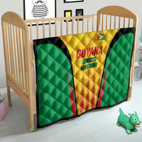 Custom Amazon Warriors Guyana Cricket Quilt Ready For Glory Yellow Version - Wonder Print Shop