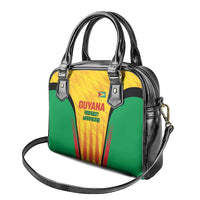 Custom Amazon Warriors Guyana Cricket Shoulder Handbag Ready For Glory Yellow Version - Wonder Print Shop