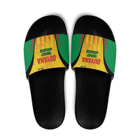 Amazon Warriors Guyana Cricket Slide Sandals Ready For Glory Yellow Version - Wonder Print Shop