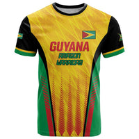 Custom Amazon Warriors Guyana Cricket T Shirt Ready For Glory Yellow Version - Wonder Print Shop