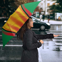 Amazon Warriors Guyana Cricket Umbrella Ready For Glory Yellow Version - Wonder Print Shop