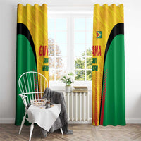 Custom Amazon Warriors Guyana Cricket Window Curtain Ready For Glory Yellow Version - Wonder Print Shop