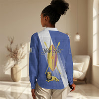Personalised Buganda Women Casual Shirt Ekitiibwa kya Buganda