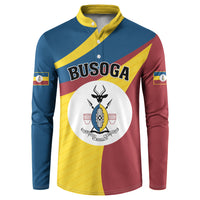 Personalised Kingdom of Busoga Button Sweatshirt Land of the Soga